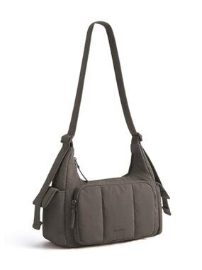 Quilted Puffer Crossbody Bag Lightweight Travel Shoulder Purse